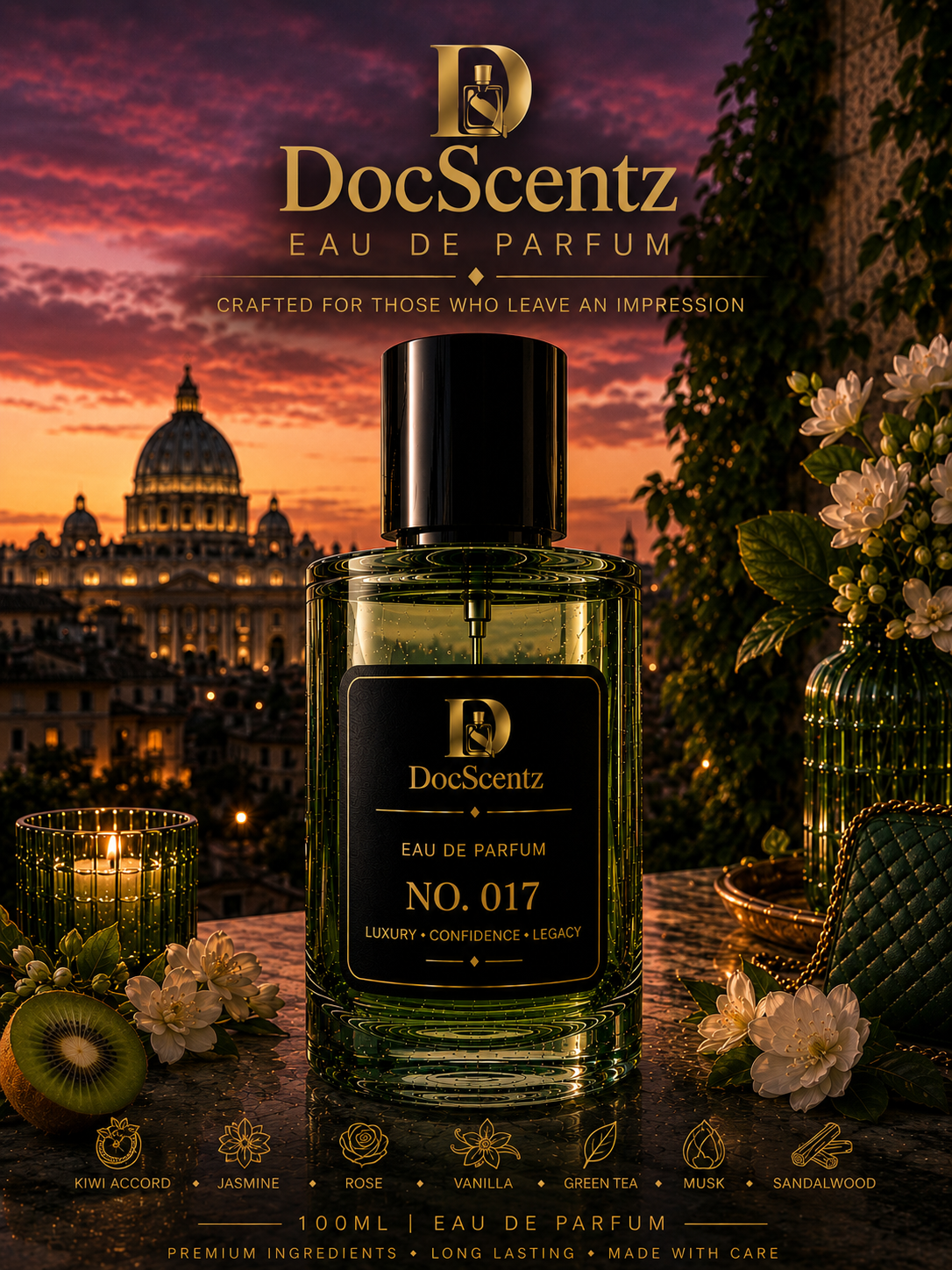 DocScentz No. 017 – Inspired by Born in Roma Green Stravaganza