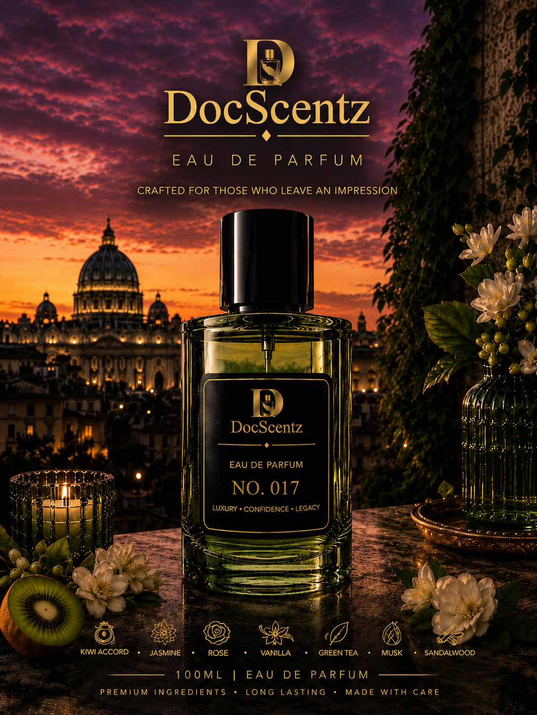 DocScentz No. 017 – Inspired by Born in Roma Green Stravaganza