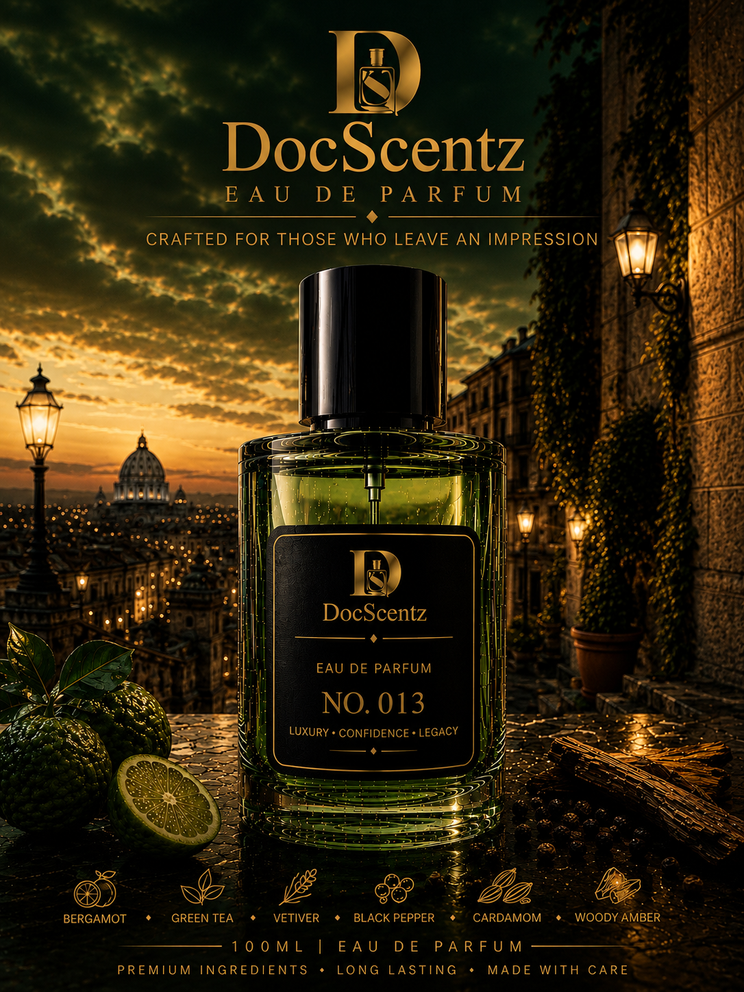 DocScentz No. 013 – Inspired by Born in Roma Green Stravaganza