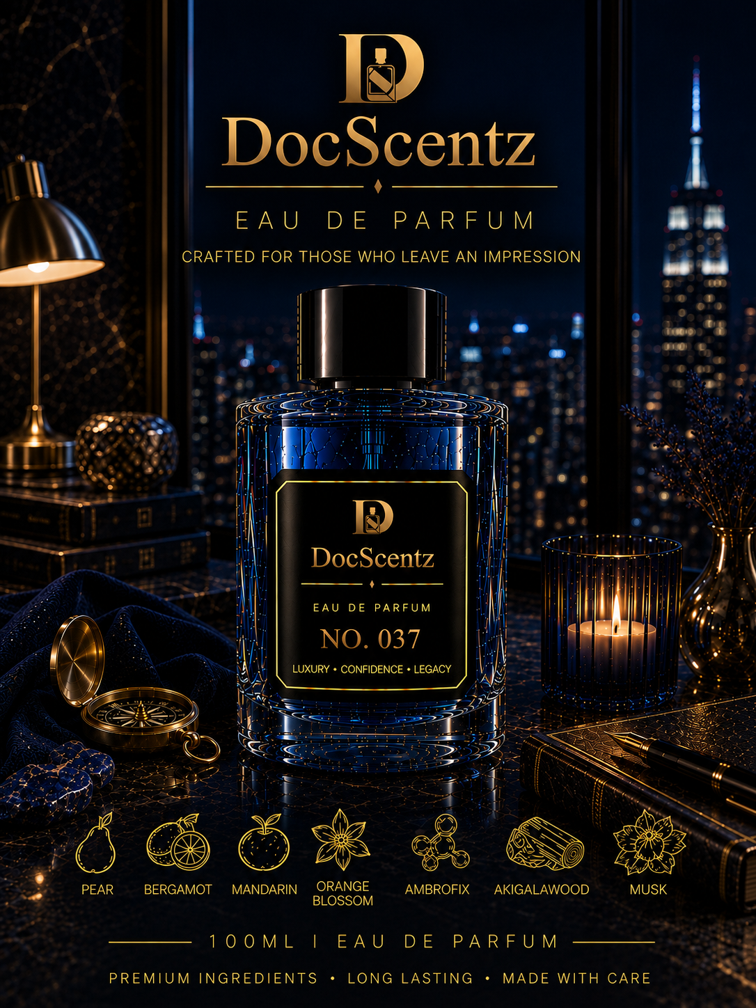 DocScentz No. 037 – Inspired by Blue Talisman Extrait